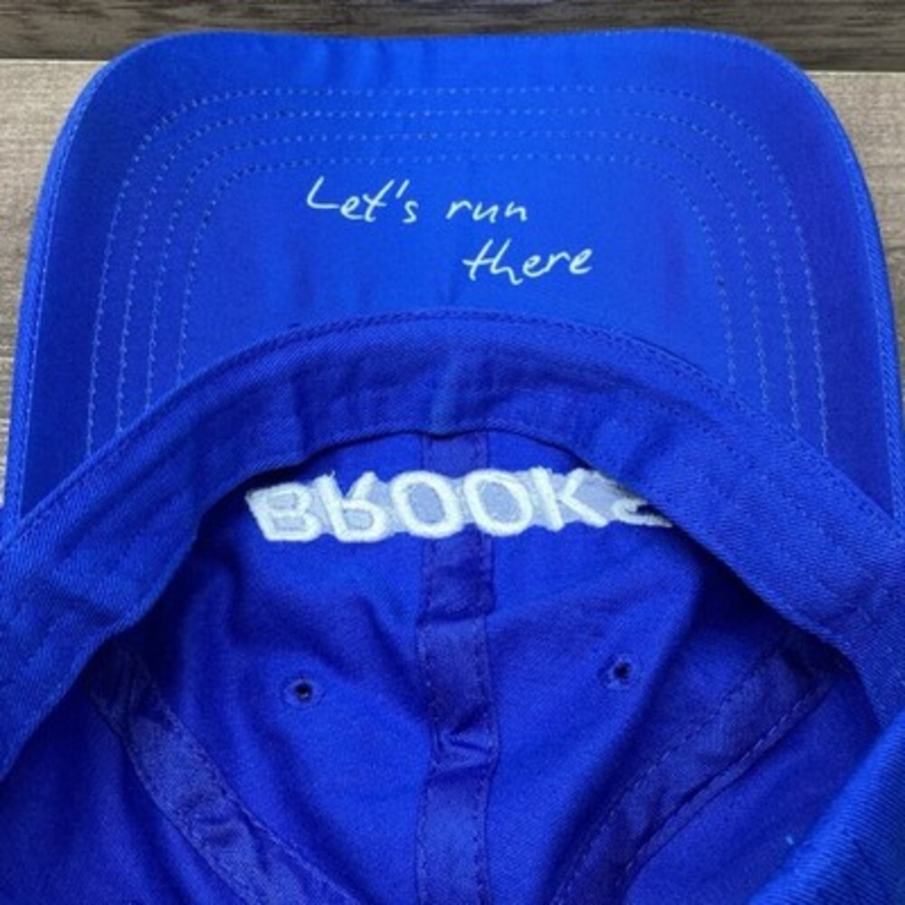 Brooks Running Hat‎ Blue Strap Athleisure Outdoor Hiking - Picture 8 of 8